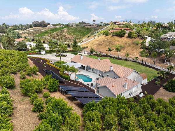 3.75 Acres of Residential Land with Home for Sale in Temecula, California