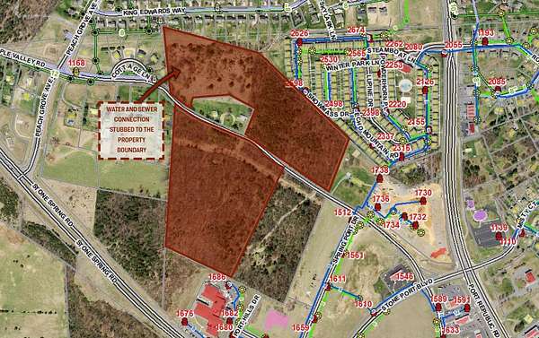 15.8 Acres of Mixed-Use Land for Sale in Harrisonburg, Virginia