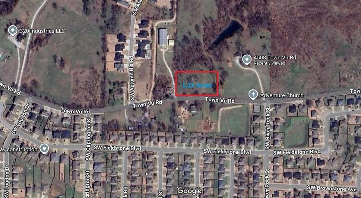 1.2 Acres of Residential Land for Sale in Bentonville, Arkansas