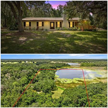 8.85 Acres of Land with Home for Sale in Belleview, Florida