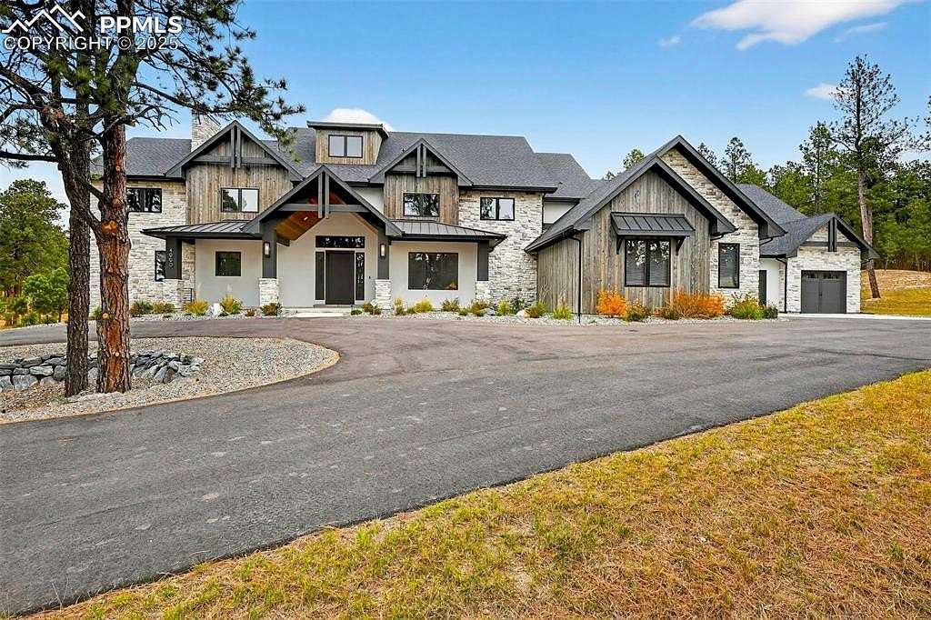 5.25 Acres of Residential Land with Home for Sale in Colorado Springs, Colorado