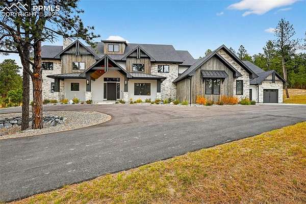 5.25 Acres of Residential Land with Home for Sale in Colorado Springs, Colorado