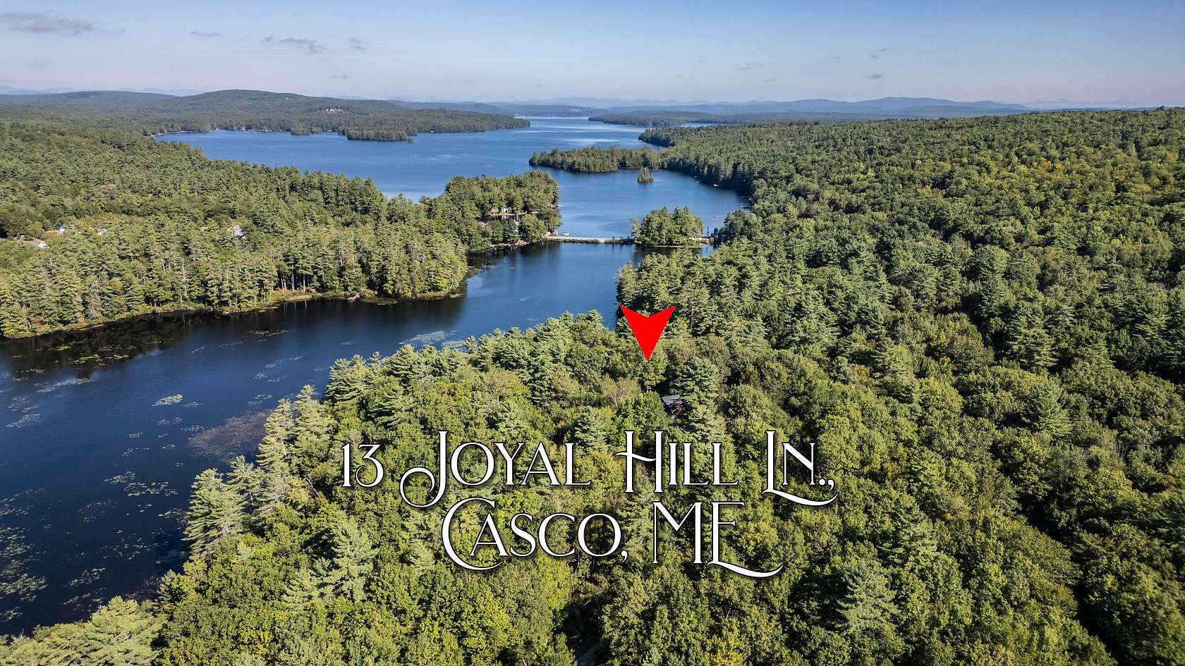 7.5 Acres of Residential Land with Home for Sale in Casco, Maine