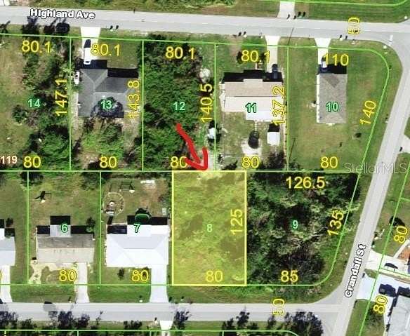 0.23 Acres of Residential Land for Sale in Port Charlotte, Florida