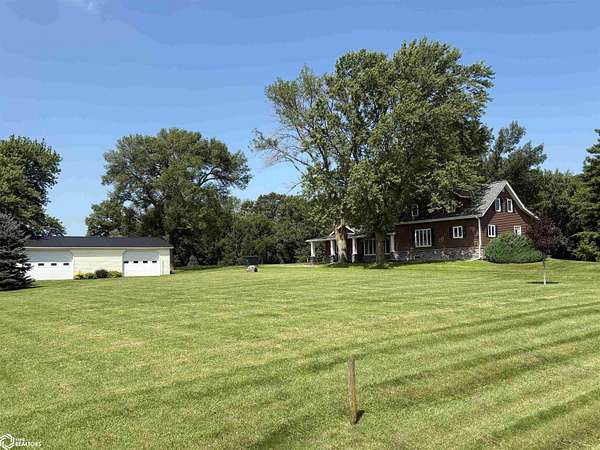 5.12 Acres of Residential Land with Home for Sale in Thompson, Iowa