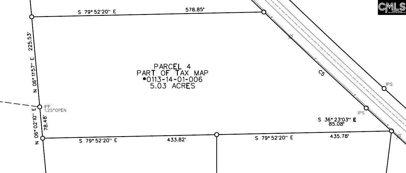 5 Acres of Residential Land for Sale in Orangeburg, South Carolina