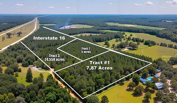 37 Acres of Mixed-Use Land for Sale in Metter, Georgia