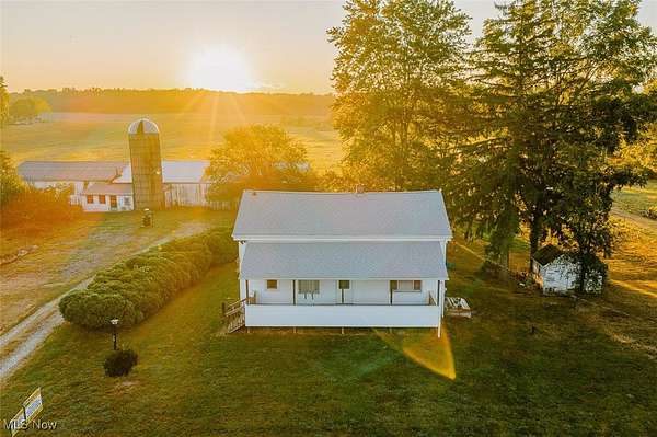 53.6 Acres of Land with Home for Auction in Atwater, Ohio