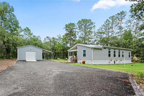 1.83 Acres of Land with Home for Sale in Homosassa, Florida
