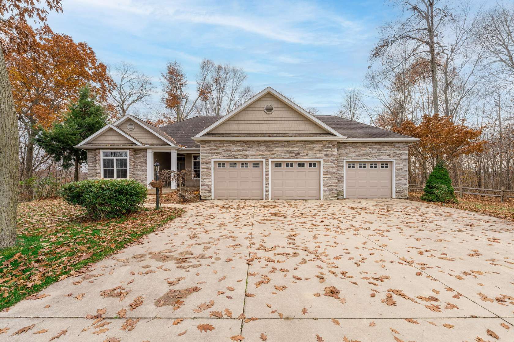 2.89 Acres of Residential Land with Home for Sale in Marcellus, Michigan