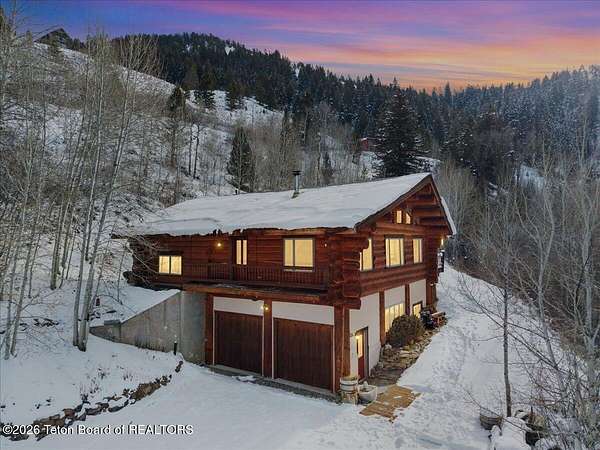 3.2 Acres of Residential Land with Home for Sale in Jackson, Wyoming