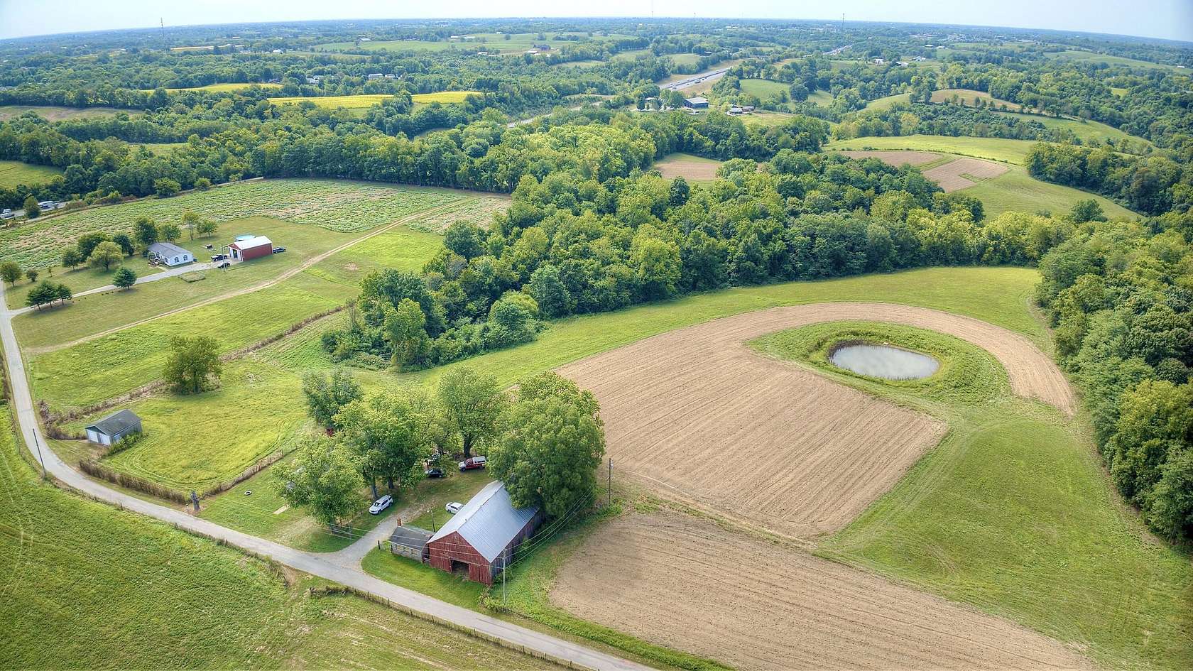 10.8 Acres of Recreational Land & Farm for Sale in Dry Ridge, Kentucky