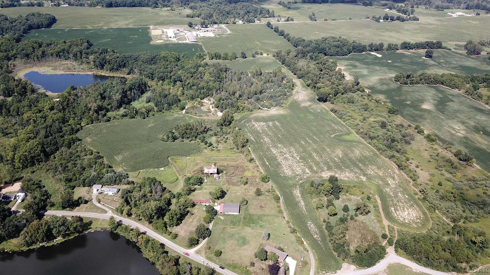 63 Acres of Recreational Land & Farm for Sale in Hudson, Michigan