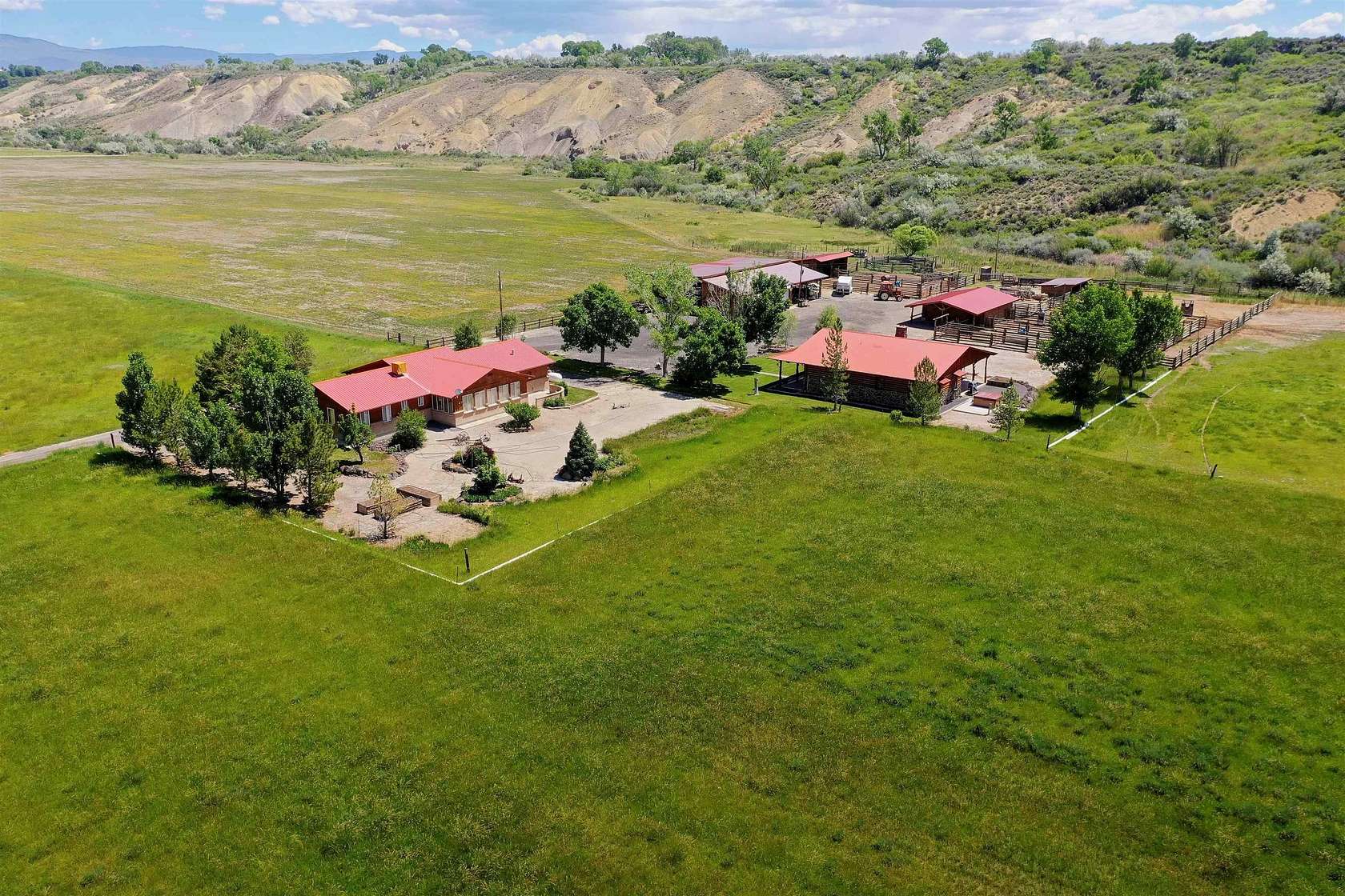 212 Acres of Agricultural Land with Home for Sale in Austin, Colorado