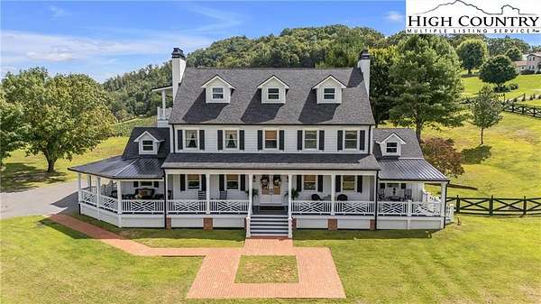 3 Acres of Residential Land with Home for Sale in Jefferson, North Carolina