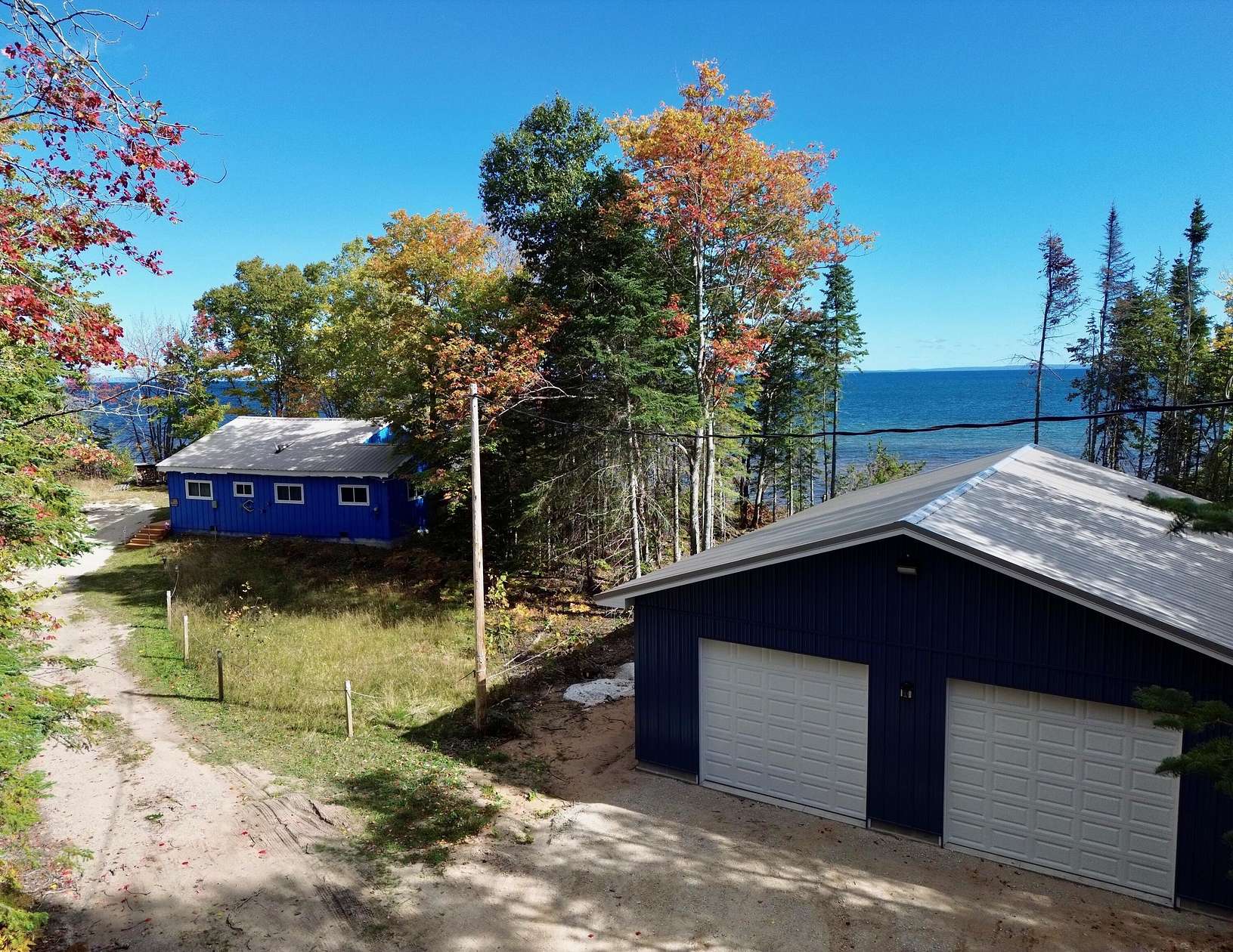 2.6 Acres of Land with Home for Sale in Paradise, Michigan