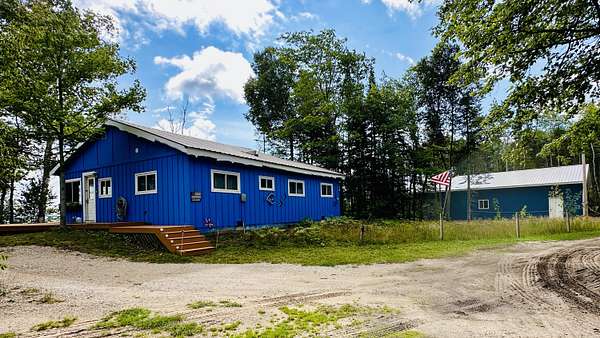 2 Acres of Residential Land with Home for Sale in Paradise, Michigan