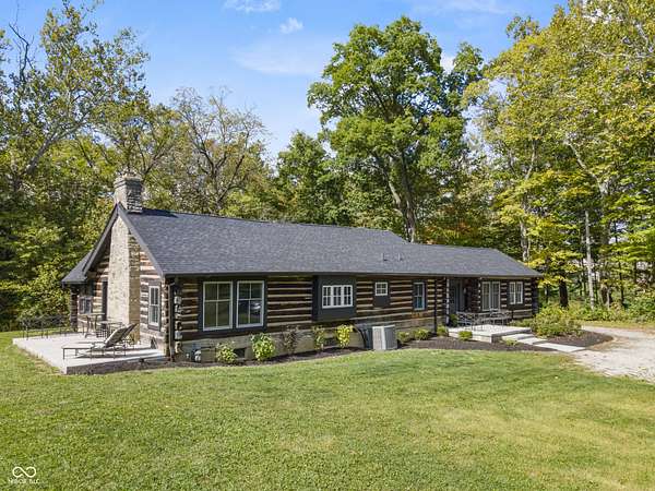 6.86 Acres of Land with Home for Sale in Zionsville, Indiana