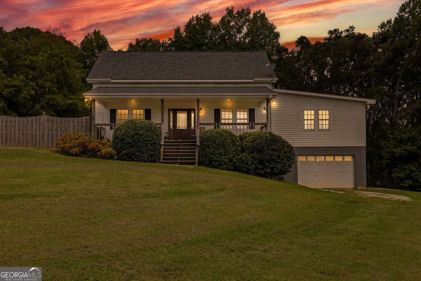 34.2 Acres of Agricultural Land with Home for Sale in Lula, Georgia