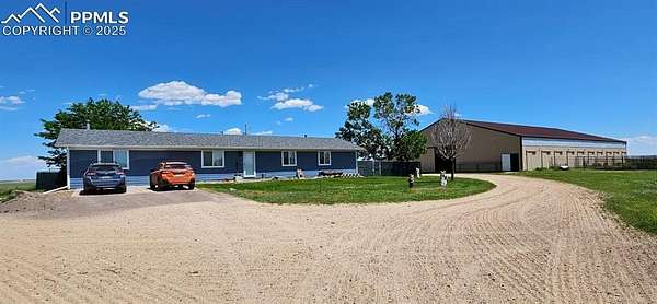 10 Acres of Land with Home for Sale in Strasburg, Colorado