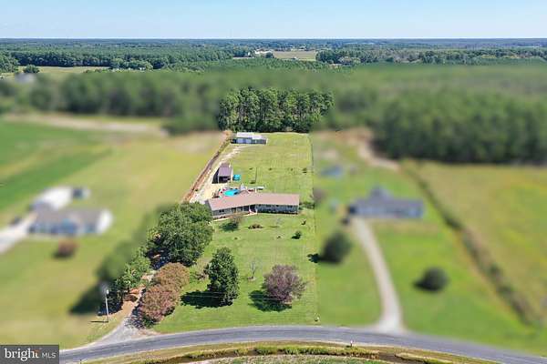 2.17 Acres of Residential Land with Home for Sale in Marion, Maryland