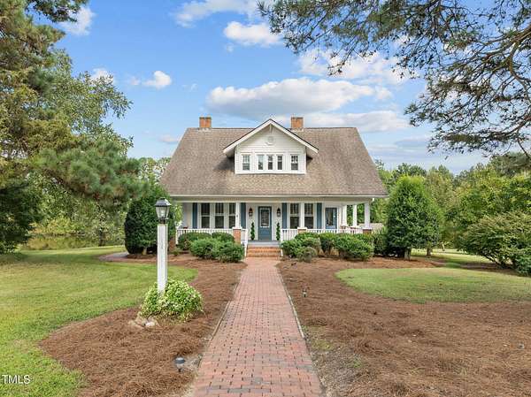 10.8 Acres of Land with Home for Sale in Zebulon, North Carolina