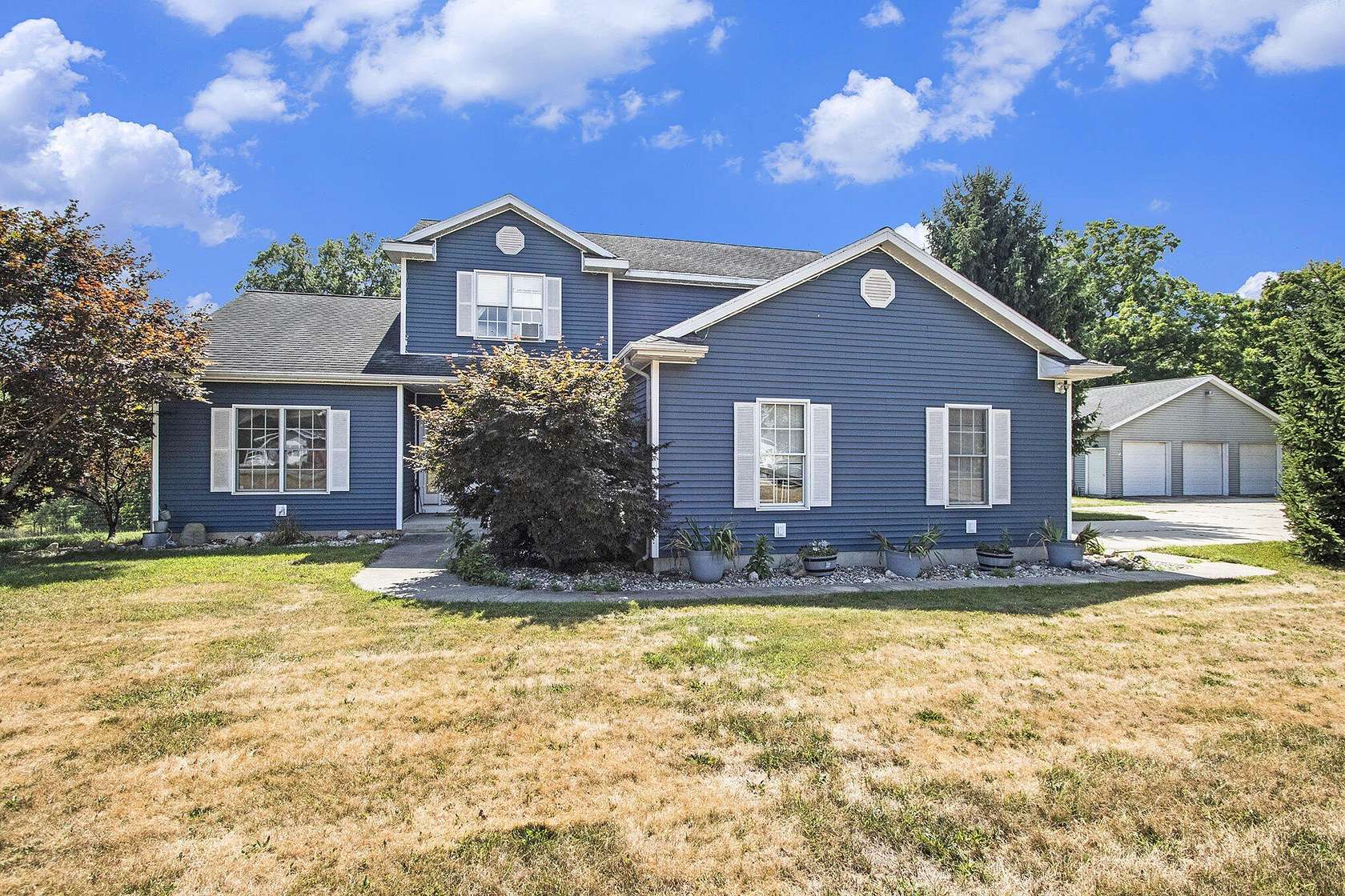 2 Acres of Residential Land with Home for Sale in Edwardsburg, Michigan