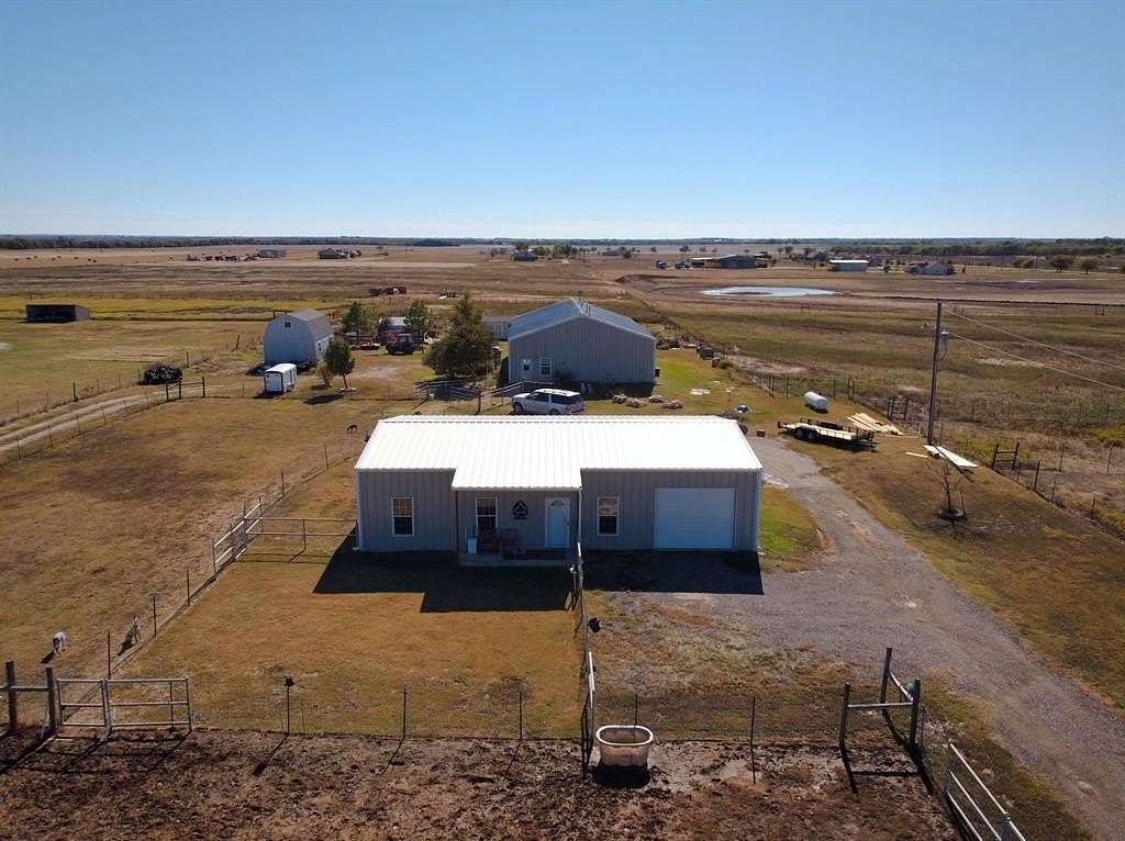 8.47 Acres of Land with Home for Sale in Tioga, Texas
