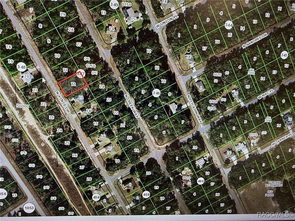 0.23 Acres of Residential Land for Sale in Citrus Springs, Florida