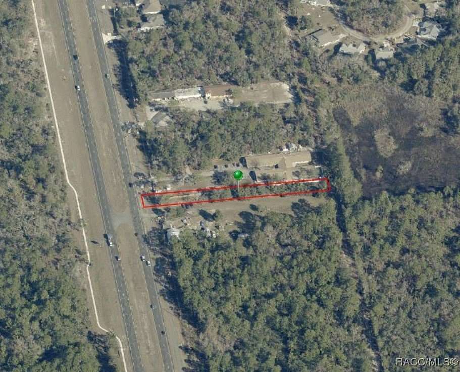 0.6 Acres of Commercial Land for Sale in Homosassa, Florida