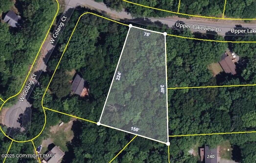 0.61 Acres of Residential Land for Sale in Fawn Lake Forest, Pennsylvania