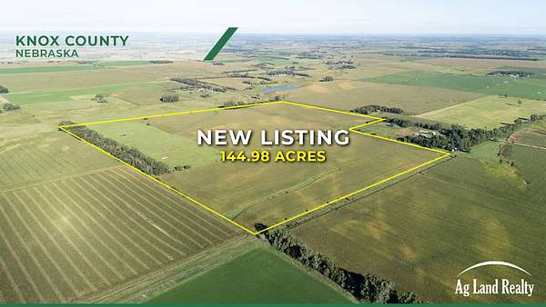 145 Acres of Agricultural Land for Sale in Creighton, Nebraska