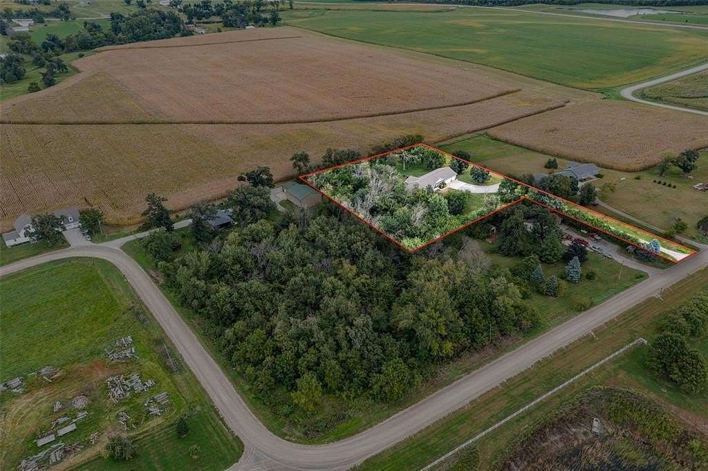 2.42 Acres of Residential Land with Home for Sale in Center Point, Iowa