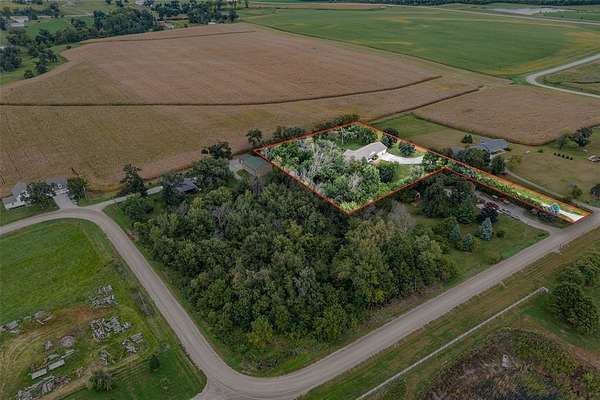 2.42 Acres of Residential Land with Home for Sale in Center Point, Iowa
