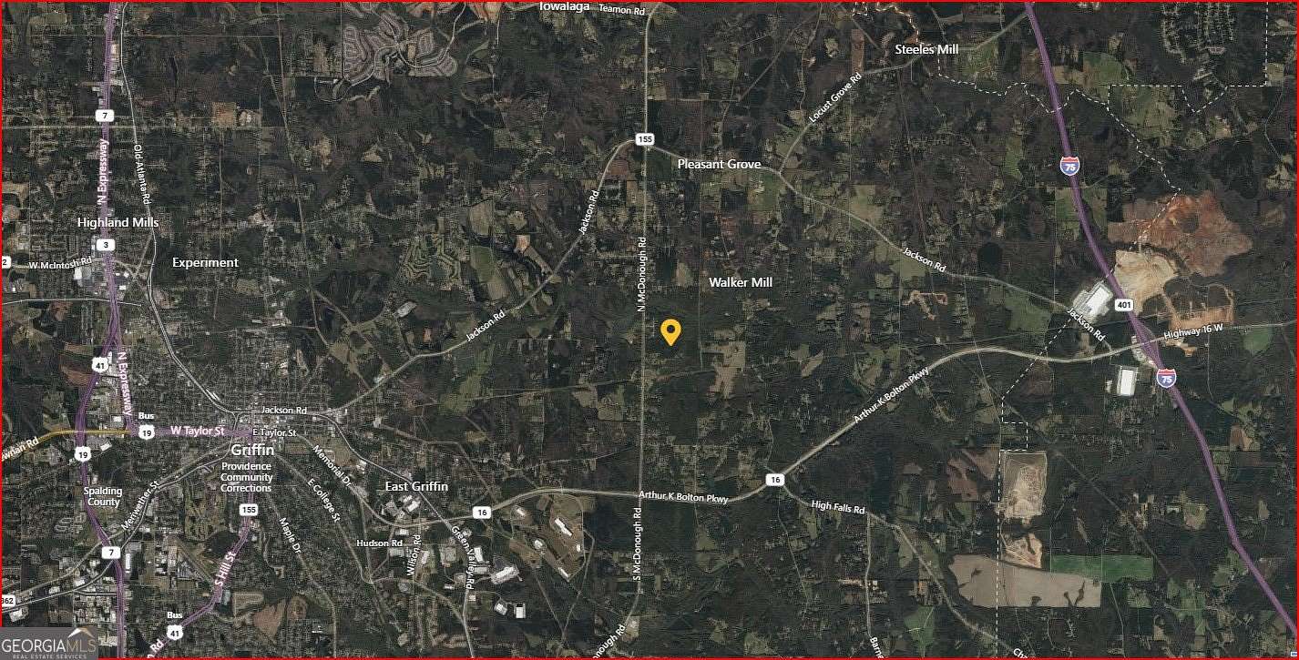 50 Acres of Land for Sale in Griffin, Georgia