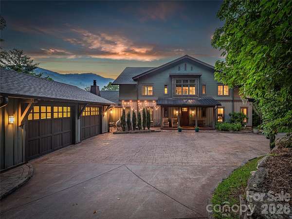 5.5 Acres of Residential Land with Home for Sale in Weaverville, North Carolina