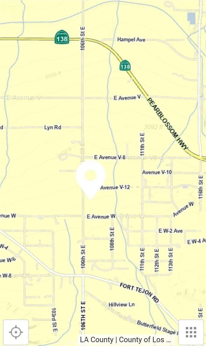 5 Acres of Land for Sale in Pearblossom, California