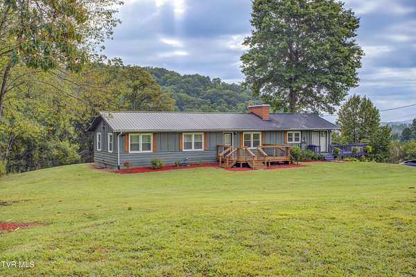 17.1 Acres of Recreational Land with Home for Sale in Blountville, Tennessee