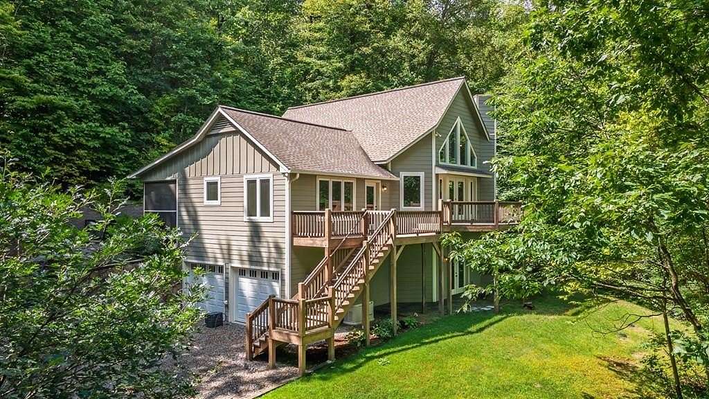 10.2 Acres of Land with Home for Sale in Franklin, North Carolina