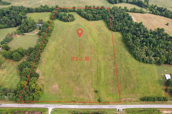 21.2 Acres of Agricultural Land for Sale in Cobden, Illinois