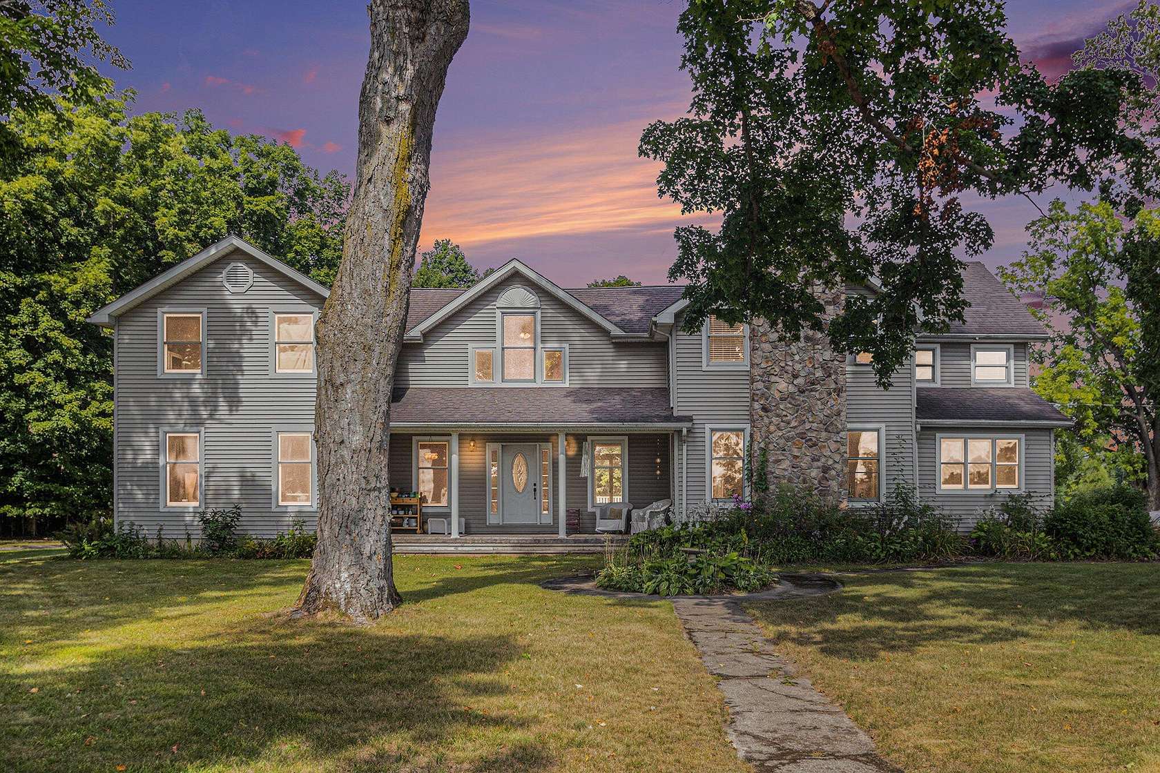 3 Acres of Residential Land with Home for Sale in Edwardsburg, Michigan