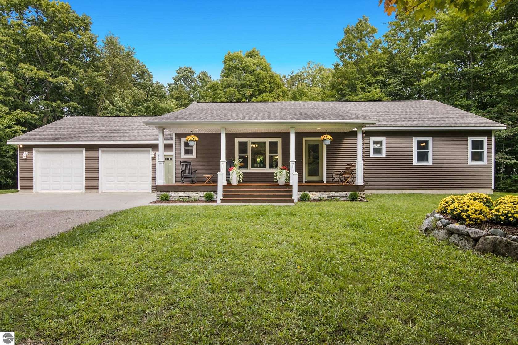 5.79 Acres of Residential Land with Home for Sale in Grawn, Michigan