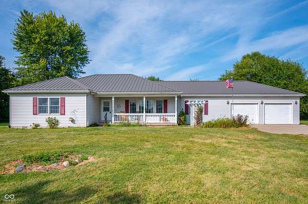 9.75 Acres of Residential Land with Home for Sale in Anderson, Indiana