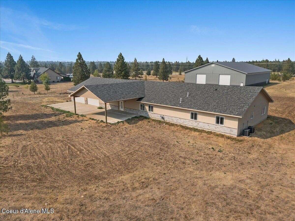 4.87 Acres of Residential Land with Home for Sale in Athol, Idaho