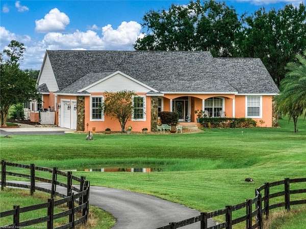 10 Acres of Land with Home for Sale in Lake Placid, Florida