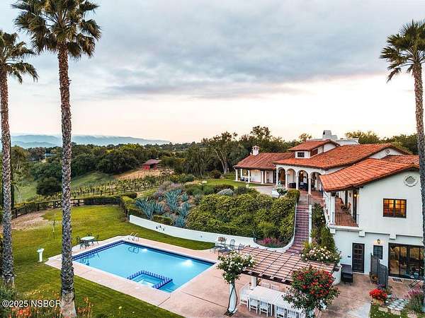 10.2 Acres of Land with Home for Sale in Santa Ynez, California