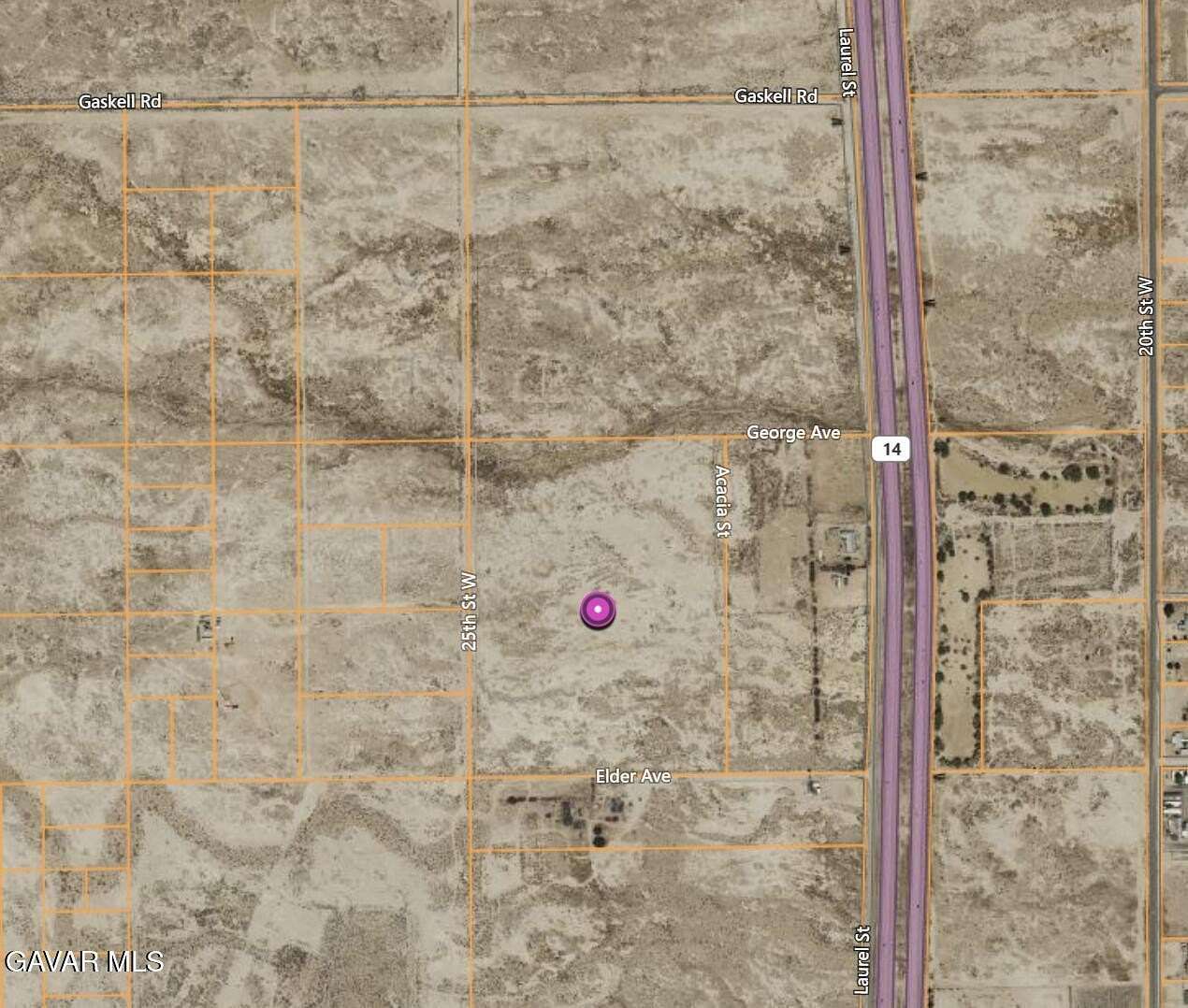 30 Acres of Land for Sale in Rosamond, California
