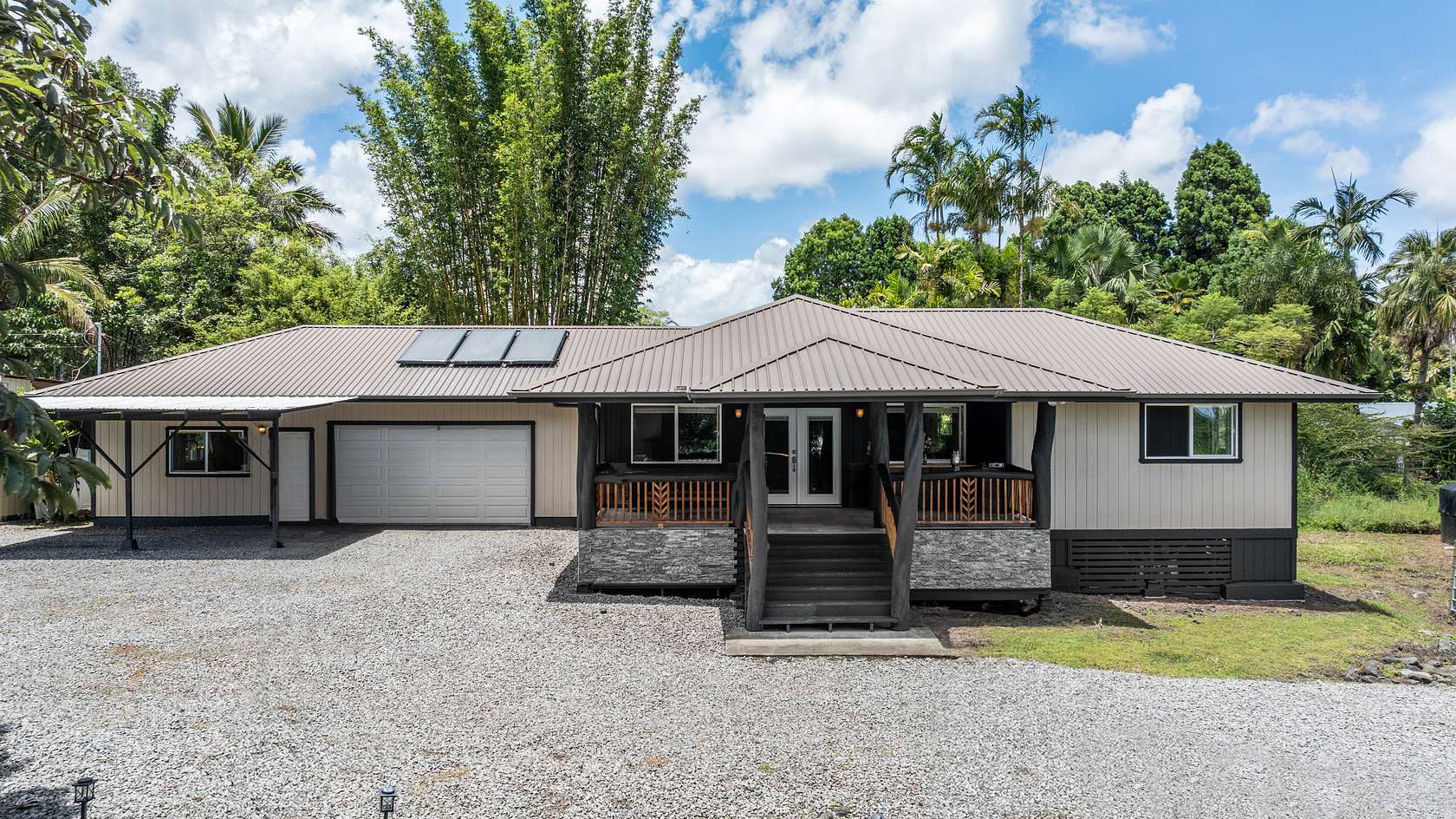 3 Acres of Residential Land with Home for Sale in Mountain View, Hawaii