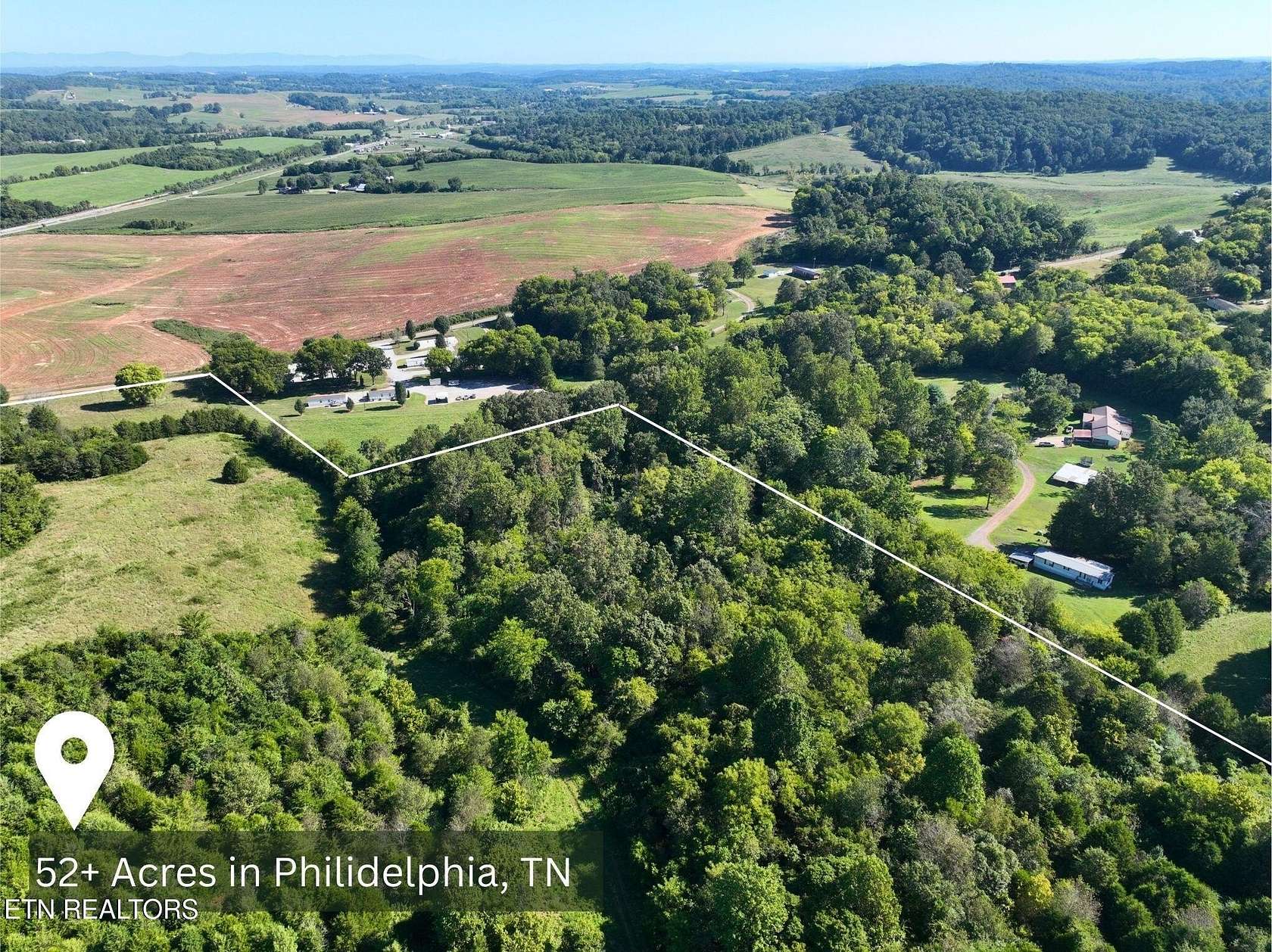 47.6 Acres of Recreational Land for Sale in Philadelphia, Tennessee