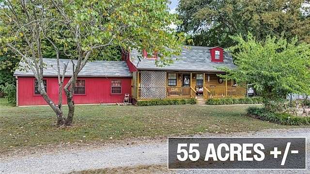 55 Acres of Land with Home for Sale in Bennington, Oklahoma